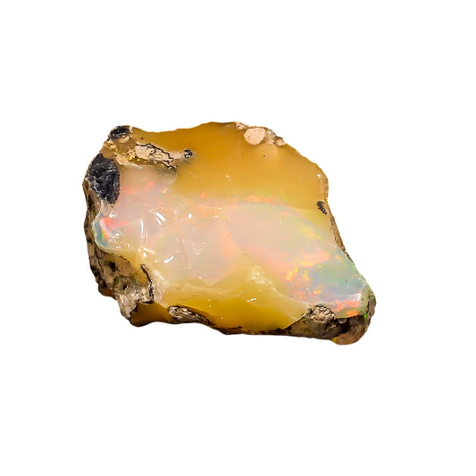 15.5+ Carat, YASHEE Natural Raw Ethiopian Opal Gemstone, Real Rough Crystals, Chakra Healing, Wholesale Lot, Wire Wrapping, Rock Stone, Birthstone, Crafts & DIY, AA+ Quality For Jewelry Making