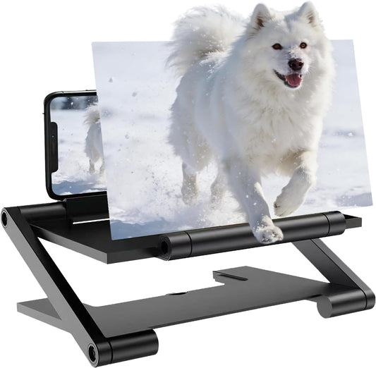 BSonata 2026 3D New Screen Magnifier Version, HD Mobile Phone Magnifier Projector Screen, Portable Foldable Phone
