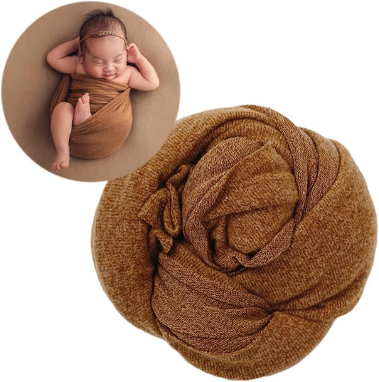 Zeroest Newborn Baby Photo Outfits Props Stretch Blanket Infant Boy Girl Photography Velvet Wraps for Baby Photo Shoot