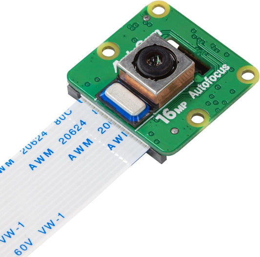 Arducam IMX519 16MP 5/4B/3B+, 2 Autofocus Camera Module for Raspberry Pi, AF Pi Camera Compatible with Raspberry Pi