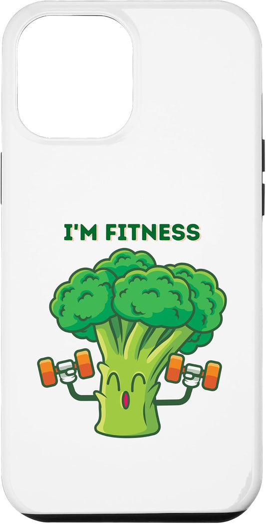 Broccoli Exercising 15 iPhone Plus - Animated Vegetables Case
