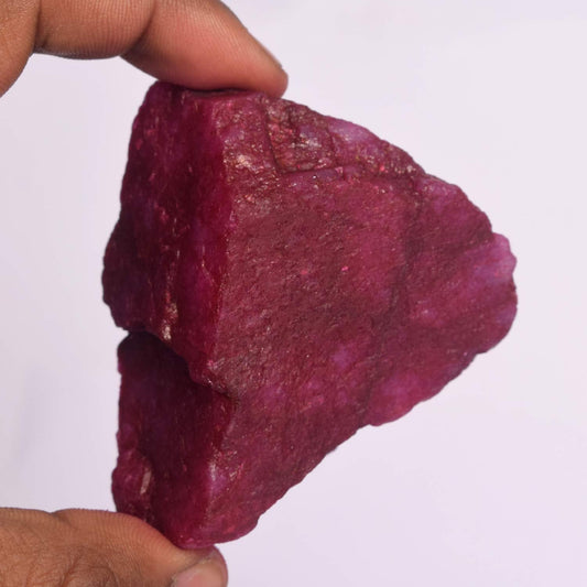 GEMHUB Natural Crystals And Healing Stones 829.00Carat Raw Rough Ruby Healing Crystals For Jewelry Making