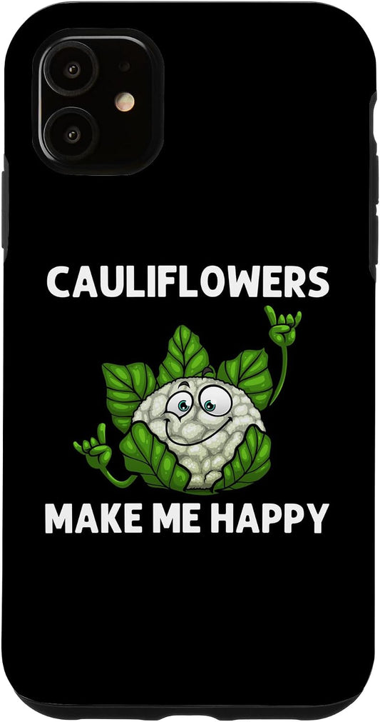 Best Cauliflower Gifts Keto Vegetables Accessories 11 iPhone Cool Cauliflower For Men Women Vegan Vegetarian Keto