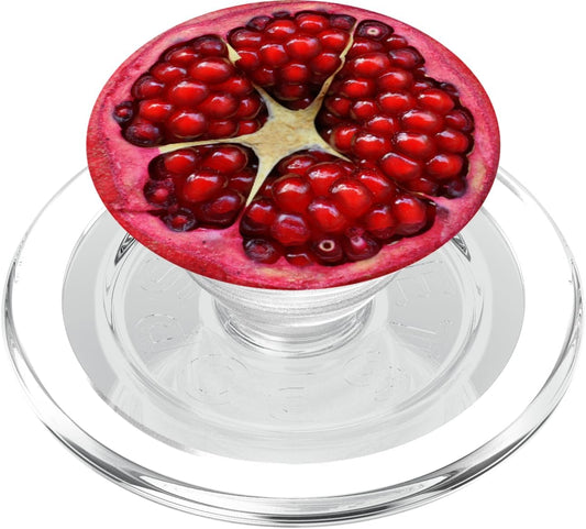 401Tech Beautiful Art Background Wallpaper Cute Pomegranate Fruit Organic Vegan Healthy Fresh Nature Food PopSockets