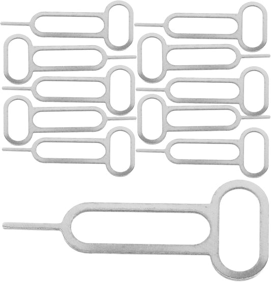 300pcs SECFOU Sim Card Removal Ejector Pins Kit, Universal Mobile Phone Card Removal Tool with Needle Pin, Compatible