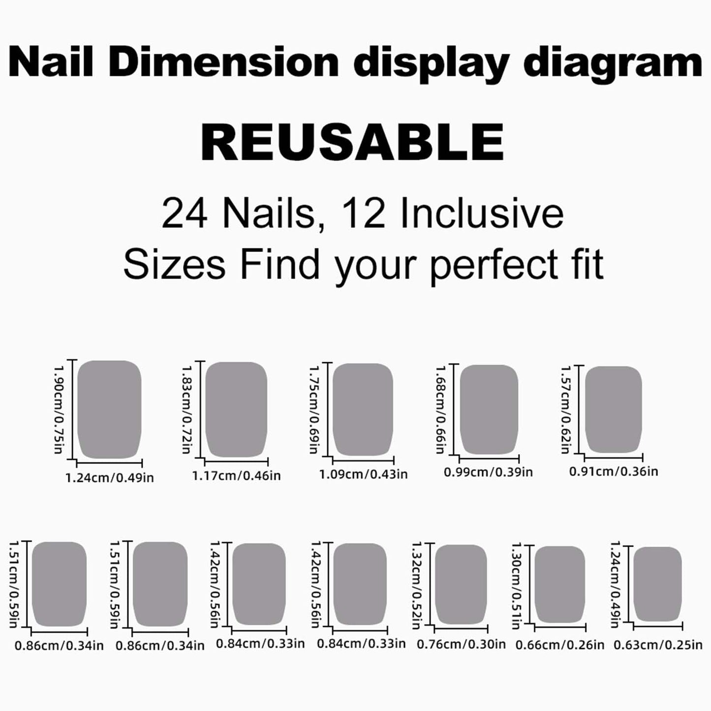 24pcs Gold Star Press On Nails Square Fake Nails Moon With Gradient Design Full Cover Acrylic Glue On Nails Short Stick On Nails For Women Reusable Nail Art Supplies