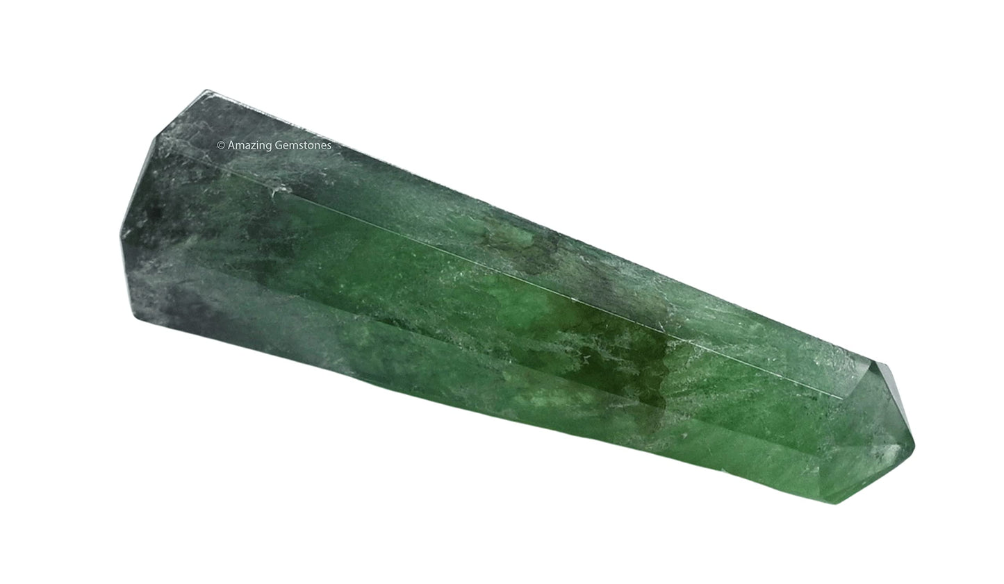 Amazing Gemstone Green Fluorite Crystal Towers - Natural Healing Crystal Point Obelisk for Reiki Healing and Crystal Grid (3" to 4" INCH)