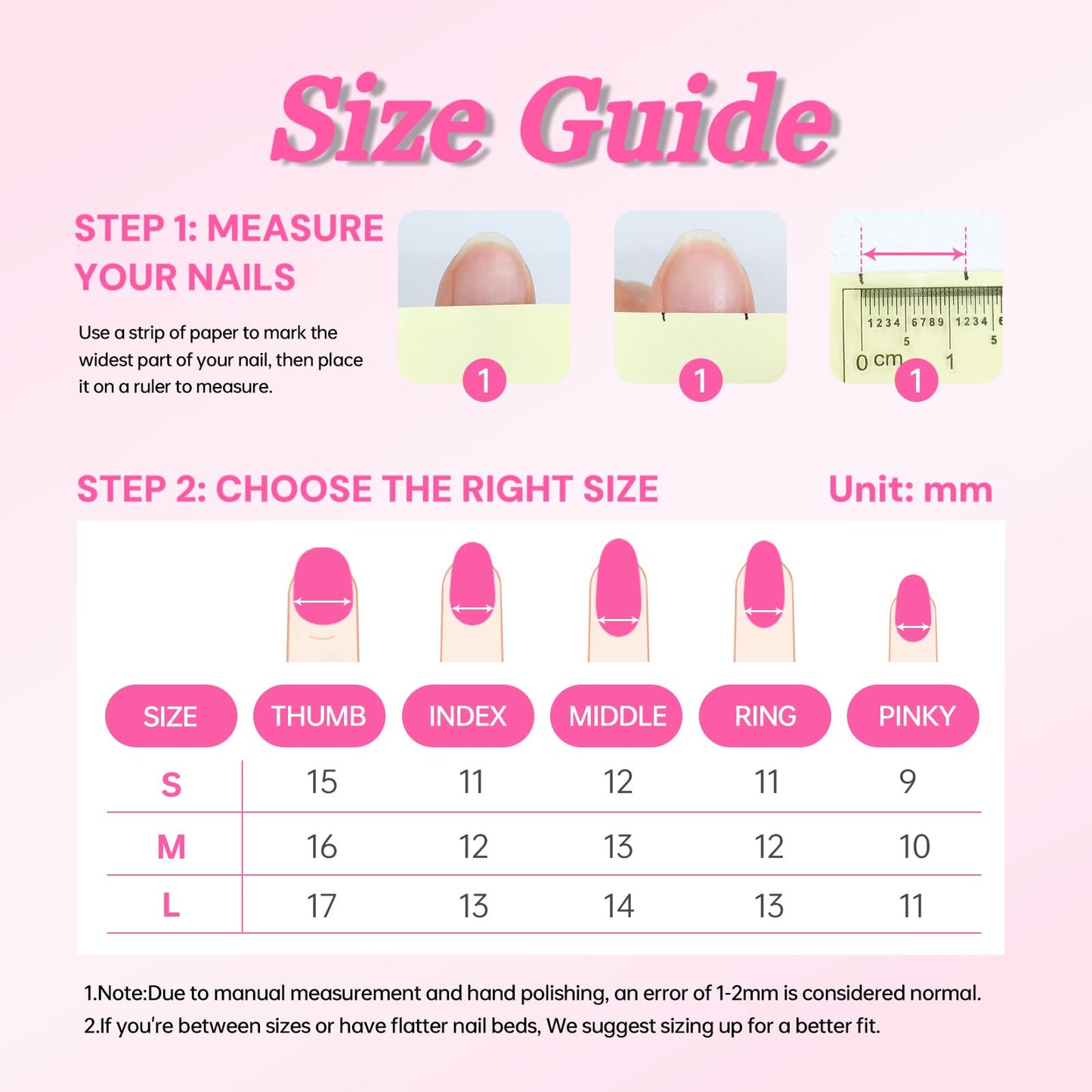 Pink Jelly Handmade Press On Nails 10pcs, Acrylic Square Tips with 3D Floral Art, Sweet Ombre Glossy Design with Pearl, Reusable Full Cover Nails for Romantic Date Night, Parties & Spring Looks