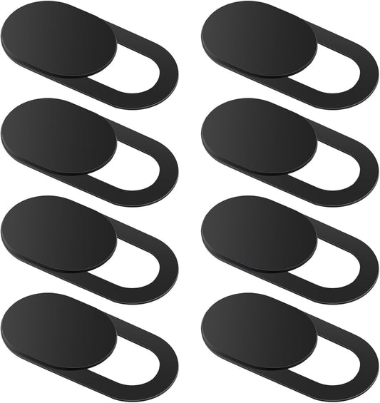 Amabro 8PCS Webcam Cover Slide, Thin Phone Camera Cover Laptop Computer Camera Cover Slide Blocker Slider Lens Cover