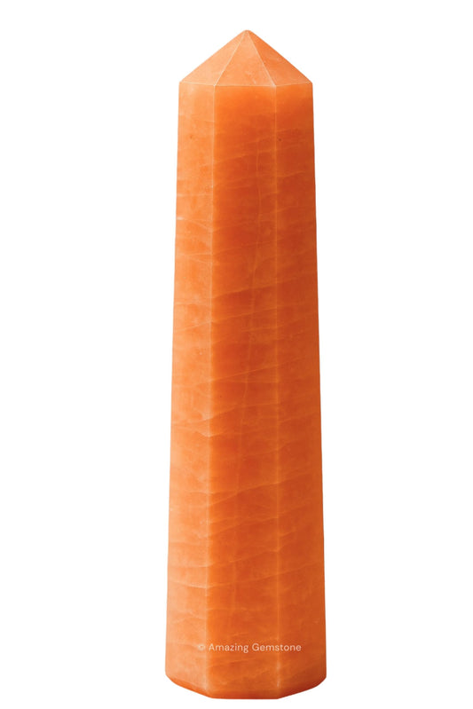 Amazing Gemstone Red Aventurine Crystal Towers - Natural Healing Crystal Point Obelisk for Reiki Healing and Crystal Grid (3" to 4" INCH)