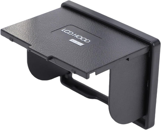 ASHATA 3.2in Camera Viewfinder Sunshade, Wide Screen Magnet Hood Viewfinder Professional Optical Sunshade Effectively