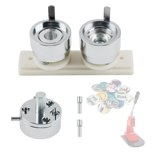 MK.Bear Button Maker Mold 32mm/1.25 inch, Replaceable Metal Mold for Button Maker Machine, DIY Button Press Machine Mold