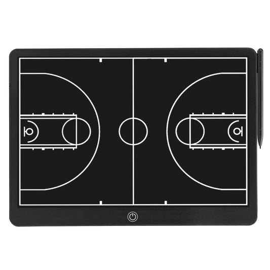 Electronic 16 inch Basketball Coaching Boards, Portable Erasable Pro Strategy Board for Training Teaching Competition Command,Tactical Drawing Tablet Coach Gifts (16 inch Basketball)