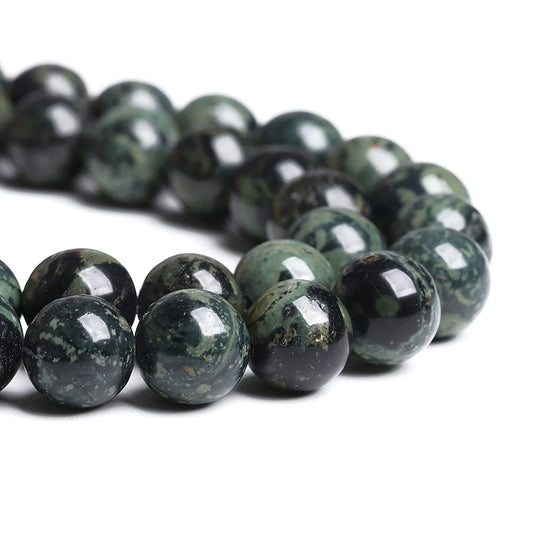 10MM 38PCS Natural Stone Kambaba Jasper Loose Beads for Jewelry Making DIY Bracelet Necklace