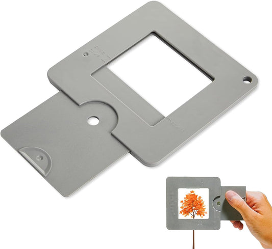 YAFIYGI View Finder for Artists Painting Photography Artist Tool with Sliding Mechanism Optical Viewfinder for Art