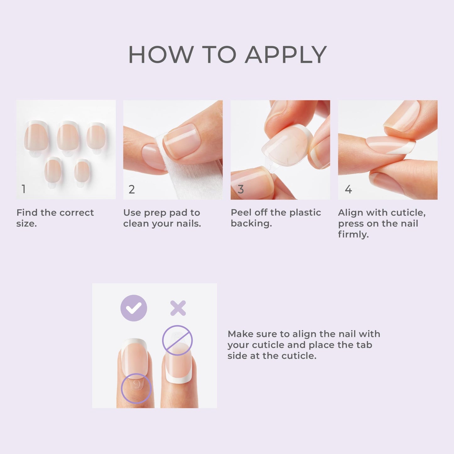 Kiss Impress No Glue Mani Press On Nails, Design, 'Glow Muse', Pink, Medium Size, Almond Shape, Includes 30 Nails, Prep Pad, Instructions Sheet, 1 Manicure Stick, 1 Mini File
