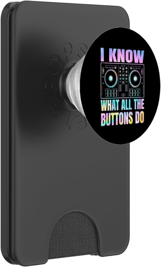 Best DJ Gifts DJ Accessories Music Producer Stuff Funny DJ Art Men Women Music Producer Disc Jockey Lover DJ PopSockets