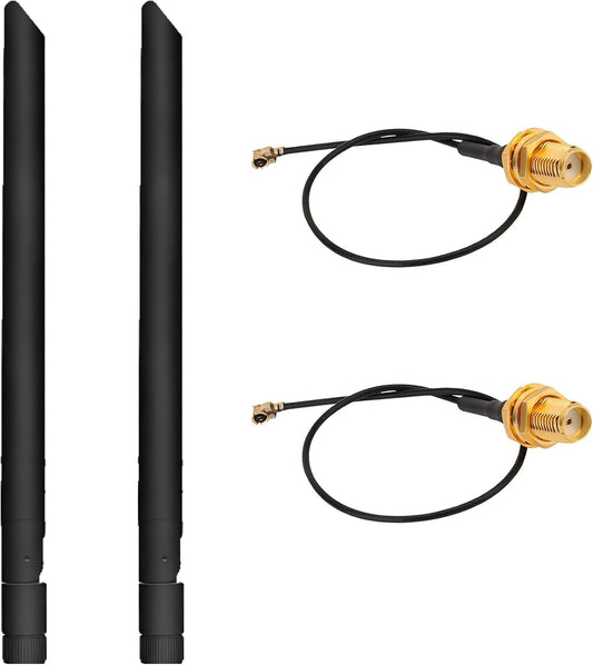 XWWXGG 2 Pack 915Mhz 6dBi ESP32 V3&V4 Board&915MHz Meshtastic Long Range LoRa Antenna Gain Omni SMA Male Connector