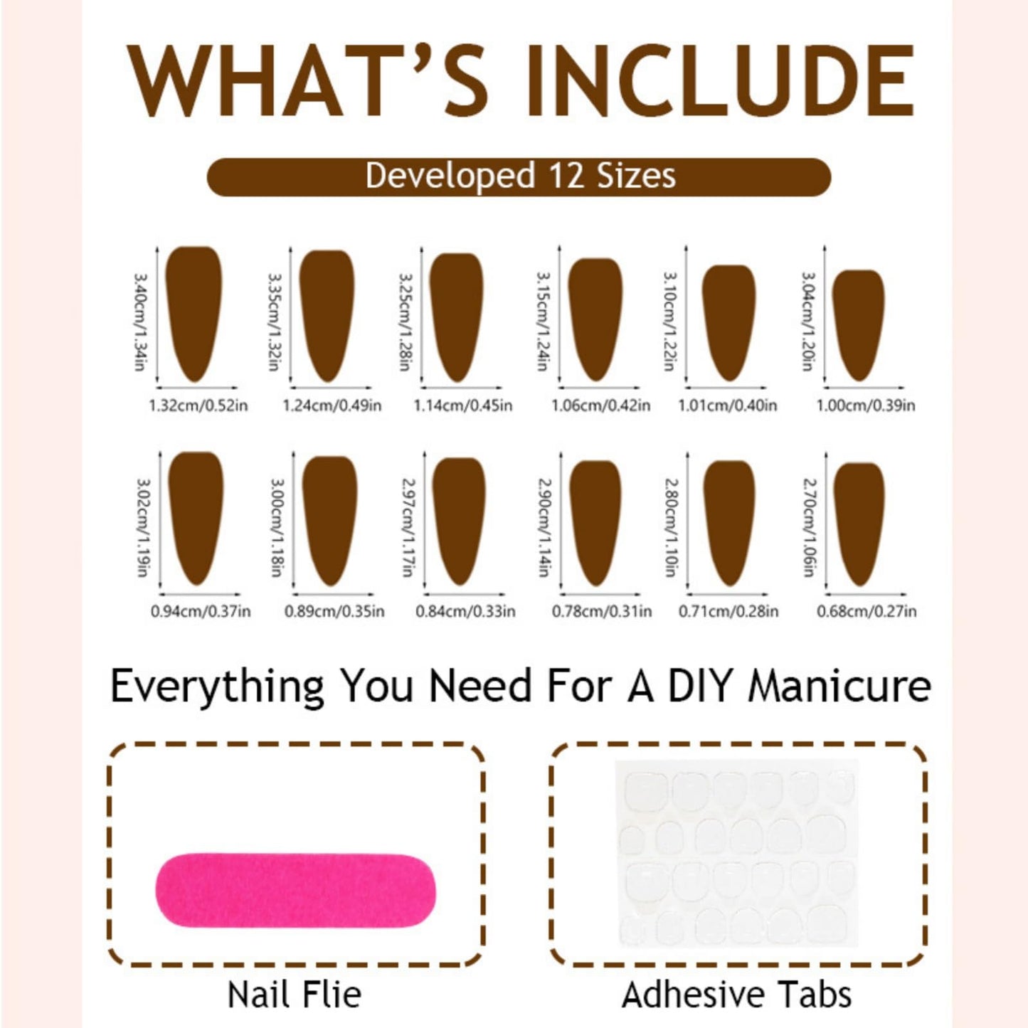 Almond Press on Nails Medium Fake Nails GoldFalse Nails Floral Artificial Nails with Designs Floral Stick on Nails for Women 24pcs