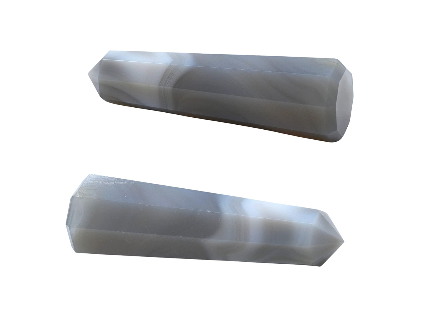 Amazing Gemstone Agate Crystal Towers ~ Natural Healing Crystal Point Obelisk for Reiki Healing and Crystal Grid (2" to 3" INCH)