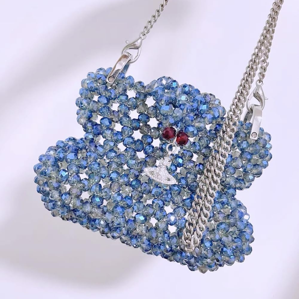 YUEXIGO 600pcs 3mm Crystal Glass Beads for Jewelry Making, Faceted Rondelle Glass Spacer Beads for Wind Chimes Bracelet Earring Necklace DIY Craft(Peacock Blue)