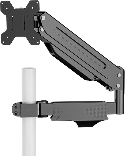 17 32 inch 22lbs, 75x75mm 100x100mm,Pneumatic suptek Single Monitor Arm for Desk Mount Stand,Adjustable Monitor Arm