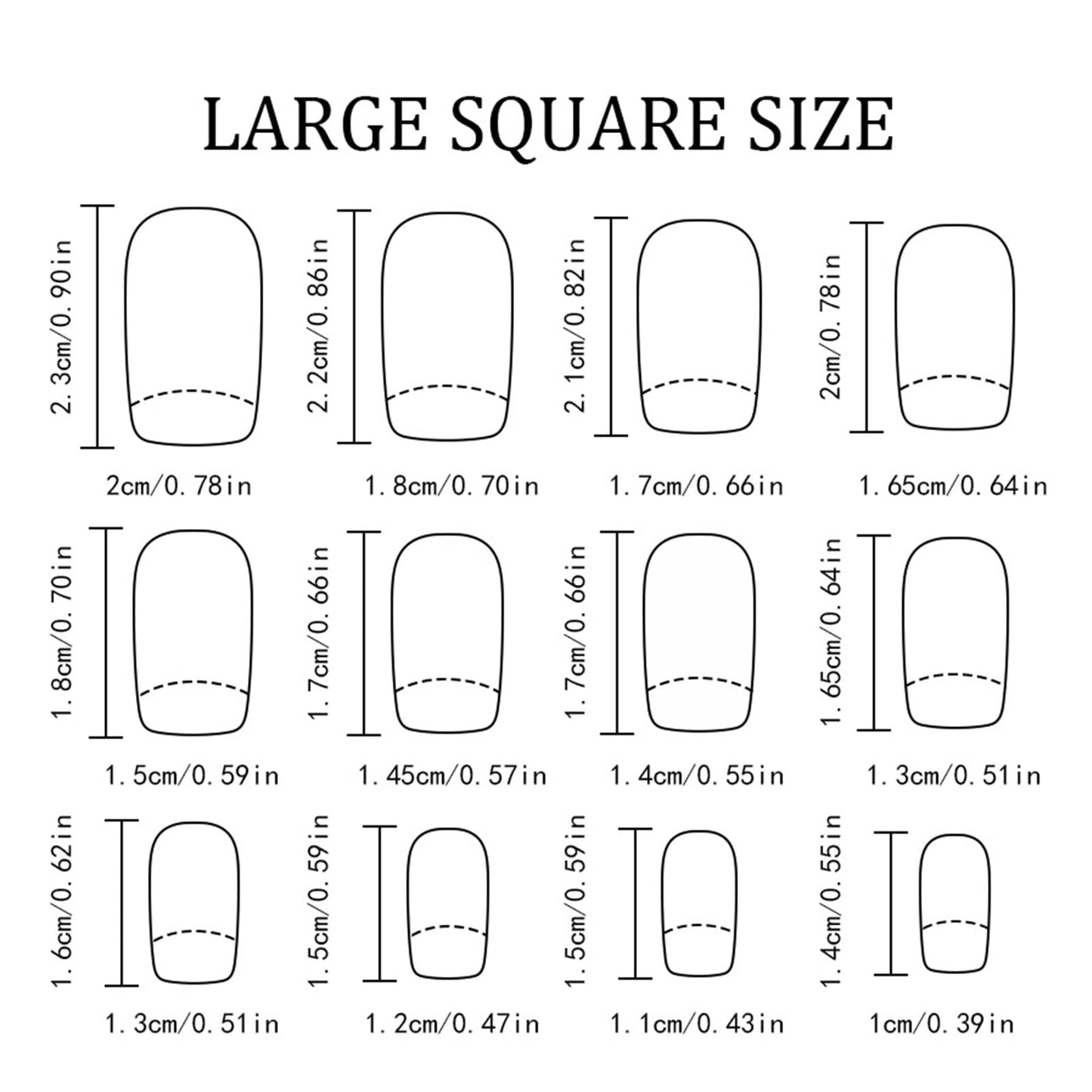 Summer Press on Nails Medium Square Fake Nails with Strawberry Lemon Designs Cute Acrylic False Nail Glossy Full Cover Stick on Nail Reusable Artificial Glue on Nails for Women 24Pcs