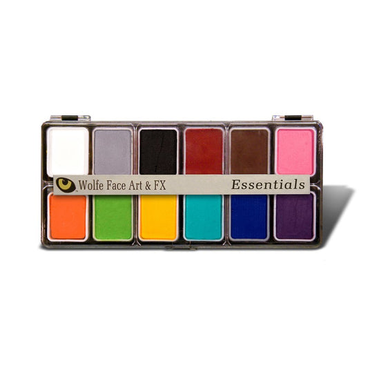 Wolfe FX, Face Art, and FX Essential Hydrocolor Makeup, 12 Color Pallete