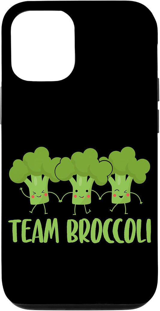 Broccoli, Team Broccoli 12/12 Broccoli Healthy Vegan Team Vegetables Health Case for iPhone Pro