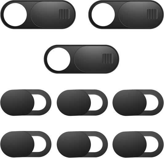 ZUCUCUC 9 Pack Laptop Camera Cover Slide, Camera Cover, Ultra Thin Webcam Cover Slide for Laptop, Desktop, PC, Tablet