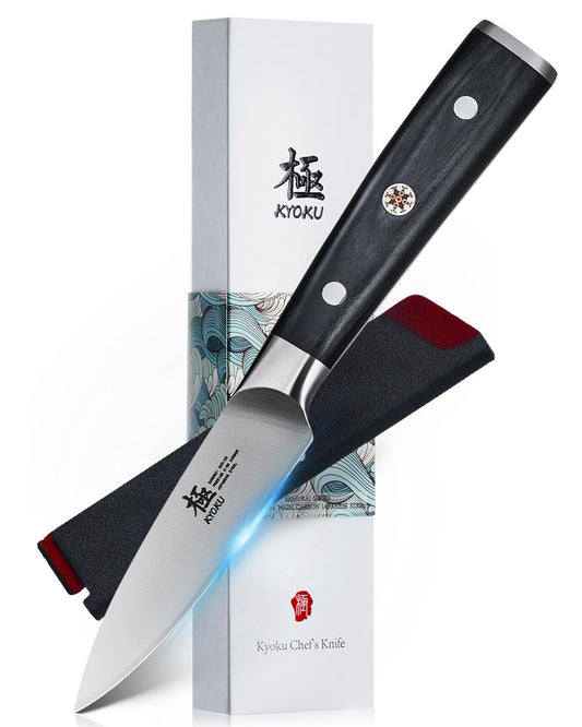 KYOKU Samurai Series Knife Japanese Style1 (Paring Knife, 3.5")