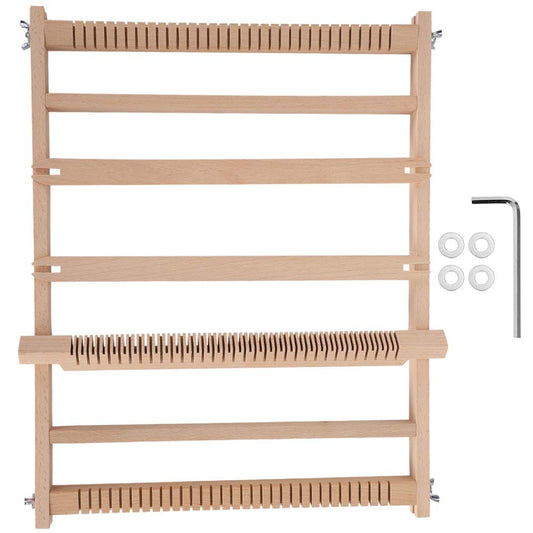 Ichiias DIY Weaving Loom, 45 X 35 X 2.2cm Weaving, Kits Set Weaving Looms for Mats Scarves Carpets Tapestries