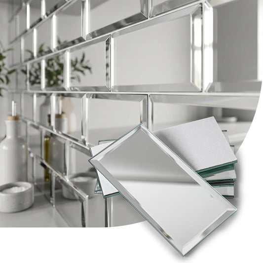 SODI MOSAIC Peel and Stick Mirror Tiles