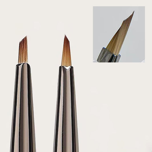 1 PACK Professional Nail Art Detail Brush, Fine Liner Brushes for Floral Design,Nail Brush for Drawing Petals and Butterflies (SHB)