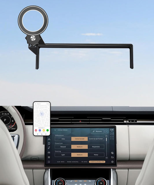 AbeeyGeomarn 2023 2024 2025 13.1 Inch 360 Car Phone Holder for Land Rover Range Rover/Range Rover Sport Accessories