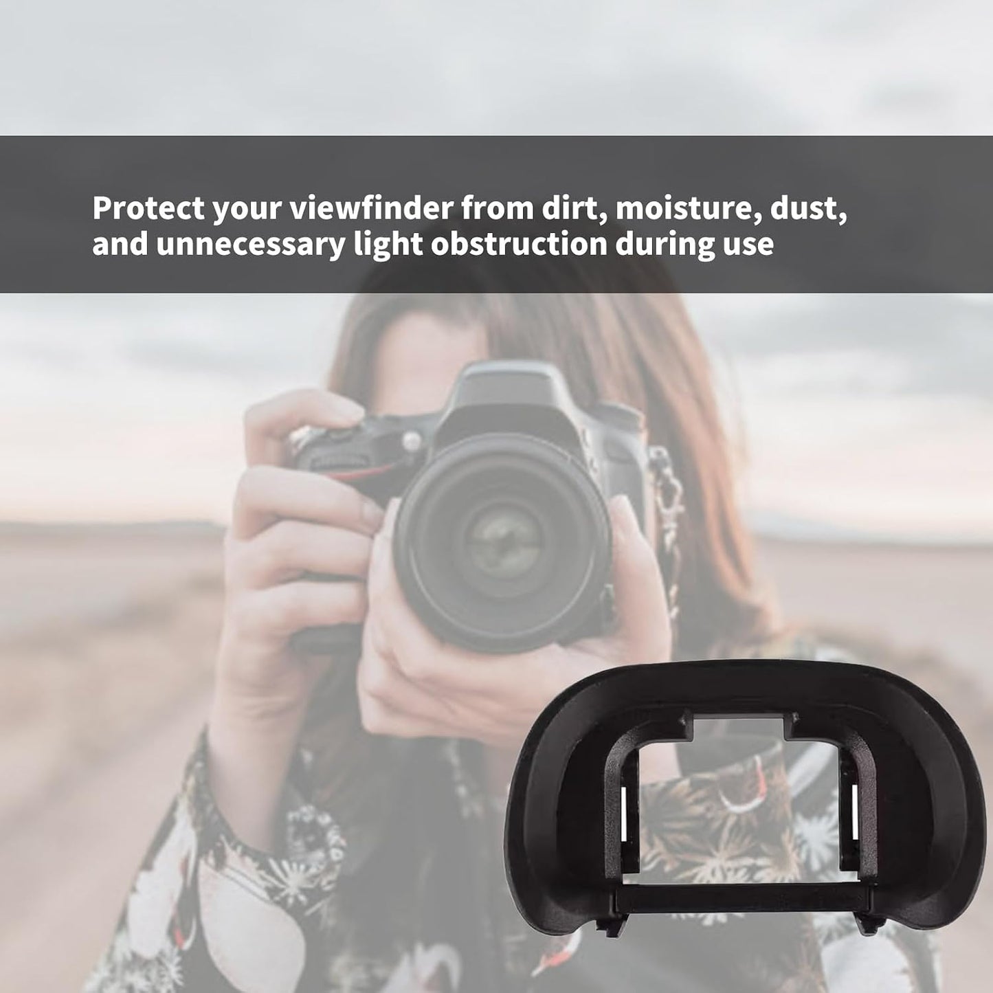 CHENZILIN EP18 Silicone Eyepiece for Cameras Protects Viewfinder from Dusts and Scratches