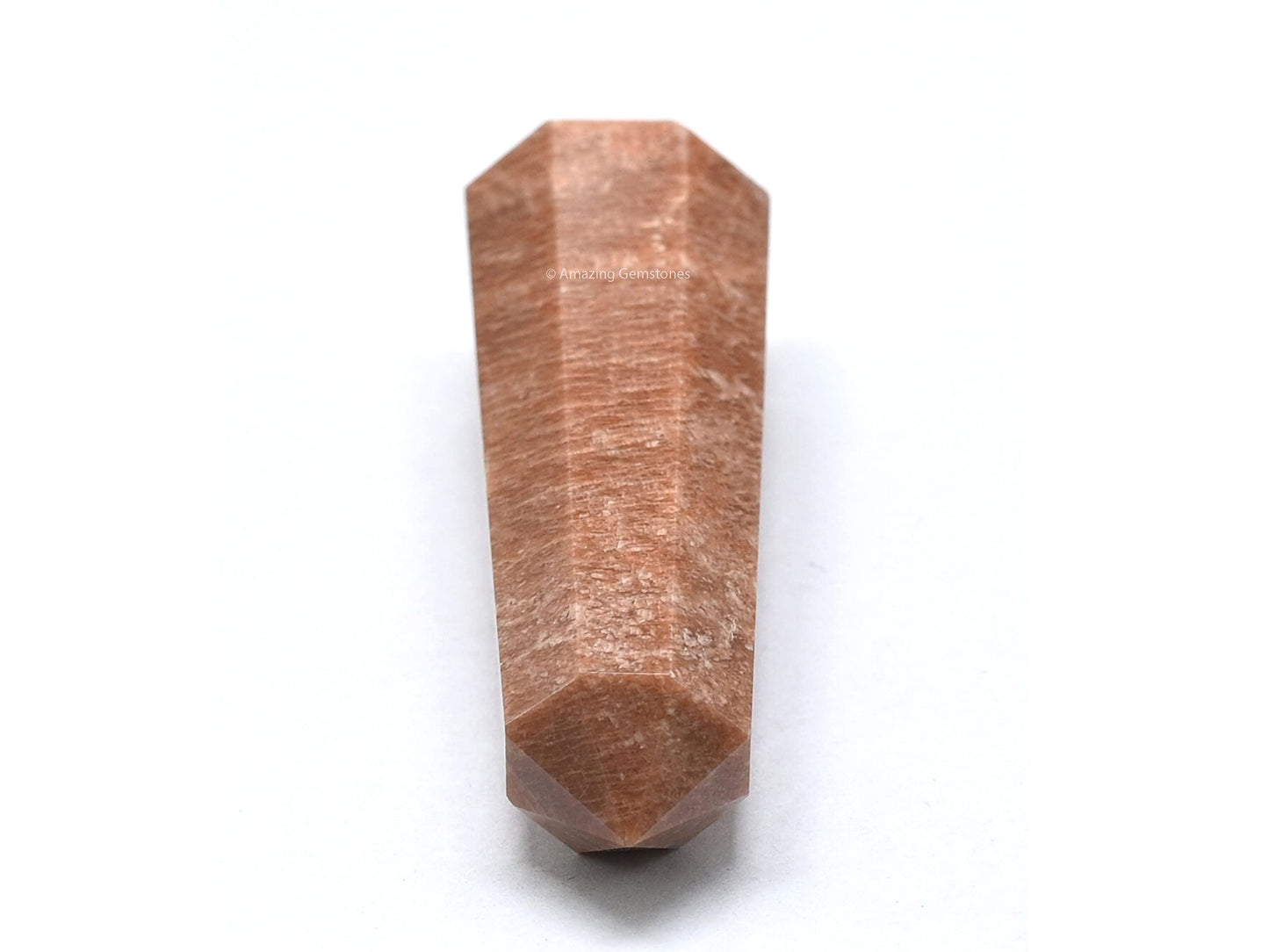 Amazing Gemstone Peach Moonstone Crystal Towers - Natural Healing Crystal Point Obelisk for Reiki Healing and Crystal Grid (2" to 3" INCH)