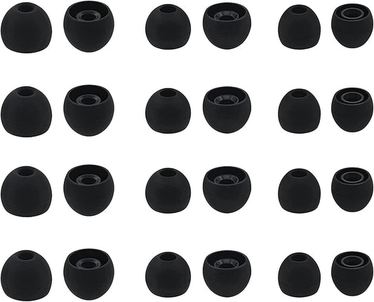 ALXCD 12 3.8mm 3.8mm -4.8mm) 12 Eartips for in-Ear Headphones, S/M/L Sizes Pairs Soft Silicone Earbuds Tips Eartips
