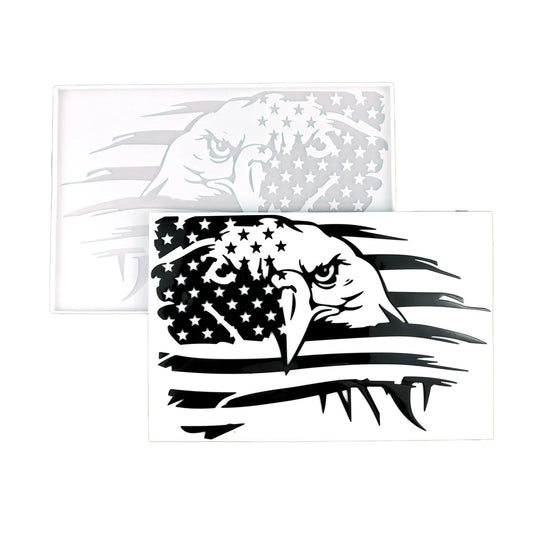 American Eagle Flag Wall Art Epoxy Resin Molds, Large Size Patriotic Home Decor Resin Molds Silicone Clearance, Large Home Wall Decor Silicone Molds for Epoxy Resin