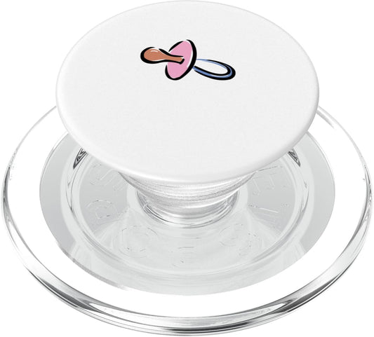 ArtAttack Baby Pacifier PopSockets MagSafe PopGrip for iPhone