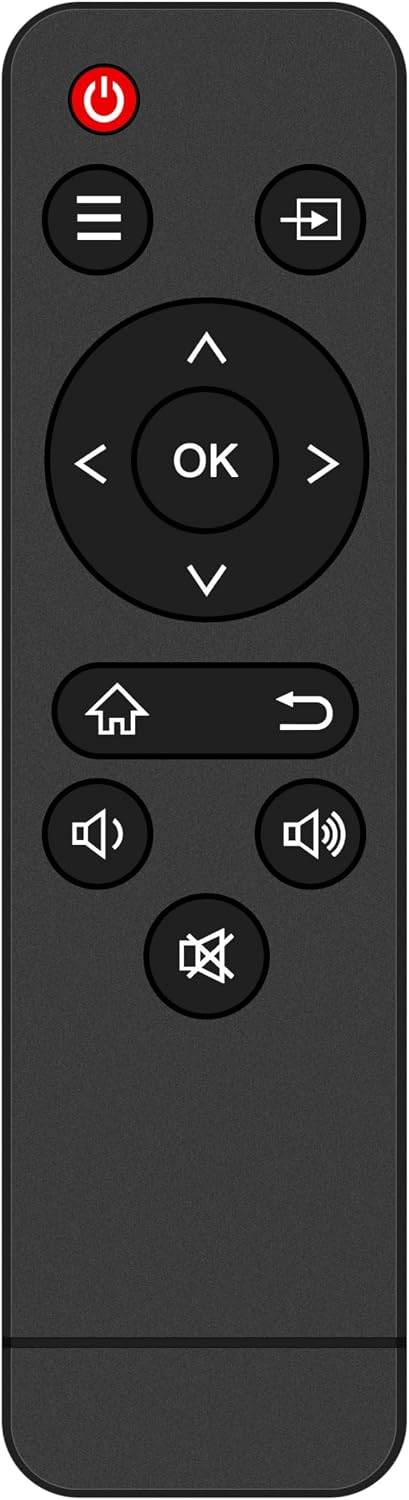 AOERUOW W13 Replacement Remote Control Compatible with CiBest Portable Mini Movie Projector