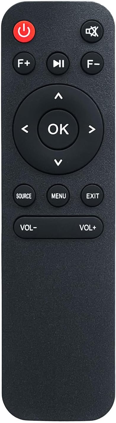 AOERUOW L02,Salange P90A,ONOAYO AY3 Replacement Remote Control Compatible with Lisowod Portable Mini Movie Projectors