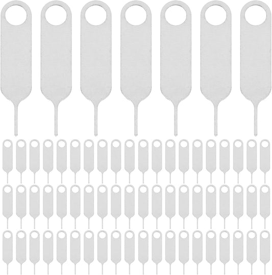 500pcs Stainless Steel Sim Ejector Pin and Sim Card Remover Tool for Mobile Phones Universal Extraction Needle