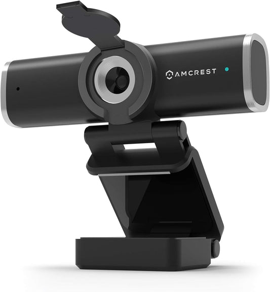 Amcrest 1080P (AWC195-B) Webcam with Microphone for Desktop, Web Cam Computer Camera, Streaming HD USB Web Camera
