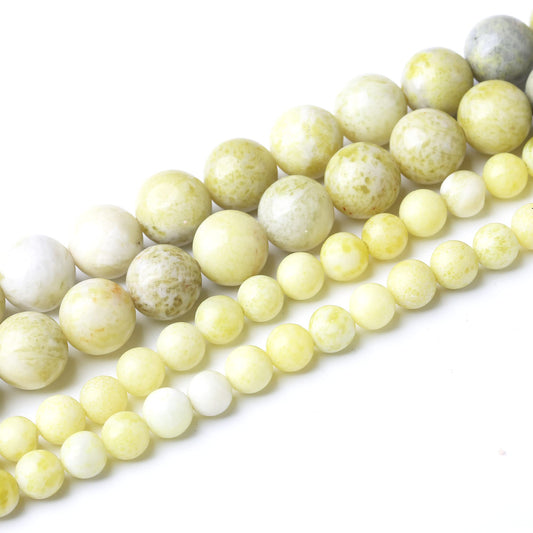 10MM Round Loose Beads Natural Gem Beads Crystal Energy Stone Beads for Jewelry Making DIY Bracelet Necklace
