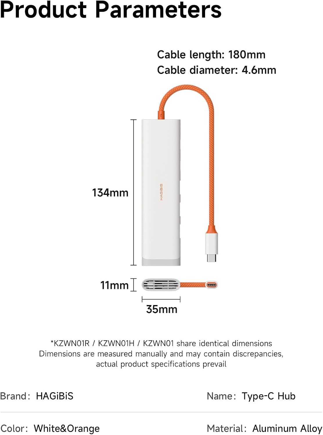 Hagibis 5 1 USB3.0 3, 5Gbps 5V/3A (KZWN01) USB-C Hub, in Multiport USB C Splitter Ultra Slim Heat Dissipation Docking