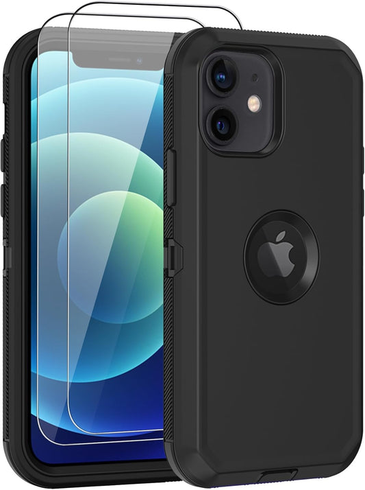 Aimoll-88 12 12 2 12/12 2 for iPhone Case, iPhone Pro Case, with Screen Protector Heavy Duty Drop Protection Shockproof