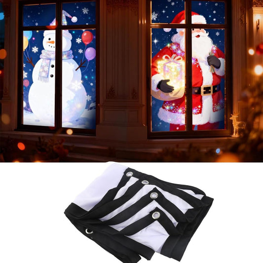 ariarly 100 Inch 16:9 221 125cm Projector Screen, Foldable, Anti Wrinkle, Holographic Rear Projection Screen, Window