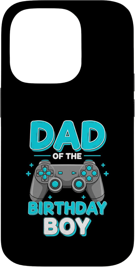 Birthday Gamer Dad 14 Dad of The Birthday Boy Gamer Controller Dad Case for iPhone Pro