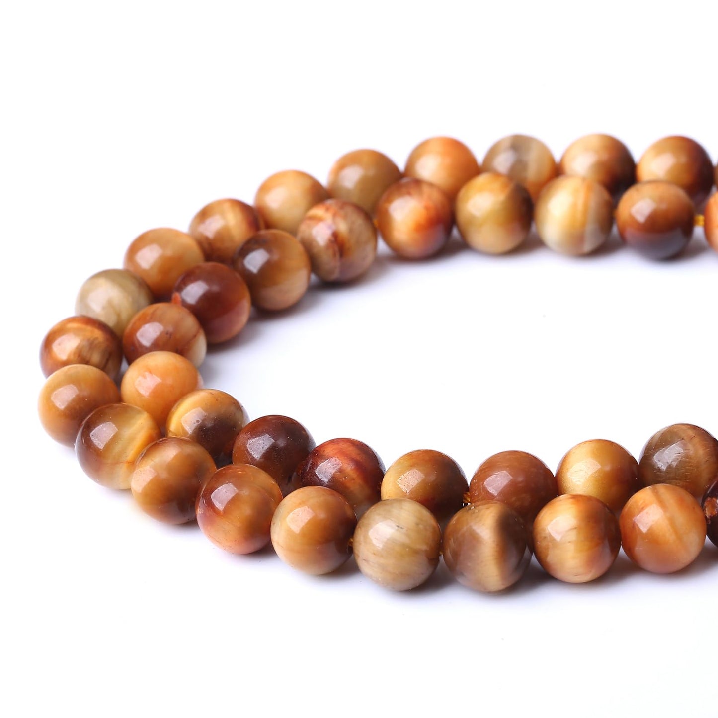 32PCS 12MM AAA Warm Sun Tiger Eye Stone Beads Natural Gemstone Bead Crystal Healing Energy Jewelry Making DIY 15 inches